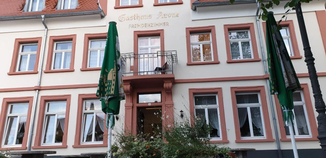 Gasthause Zur Krone Hotel Leimen  Bagian luar foto
